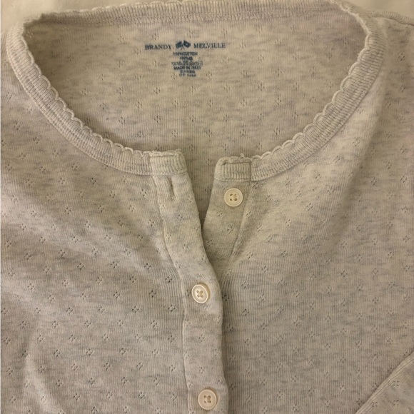 Pointelle brandy shirt new - Picture 2 of 2